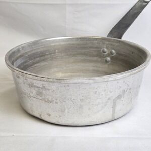 Vtg Wear-Ever Tacuco Aluminum Egg Poaching Pan Base, 2424, Made in USA